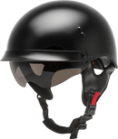 GMAX HH-65 Full Dressed Motorcycle Street Half Helmet