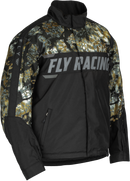 Fly Racing Outpost Snow Jacket and Bib Combo