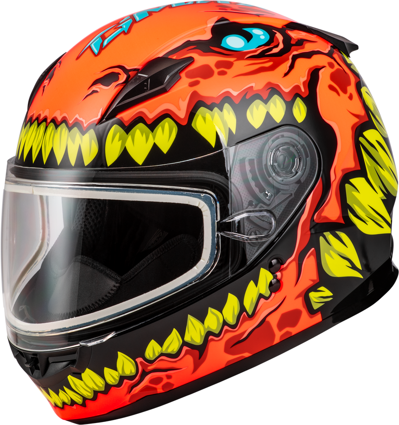 Gmax Youth GM-49Y Drax Full Face Snow Helmet