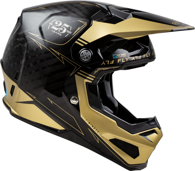 Fly Racing Youth Forumula S Carbon MX ATV Off-Road Motocross Helmet