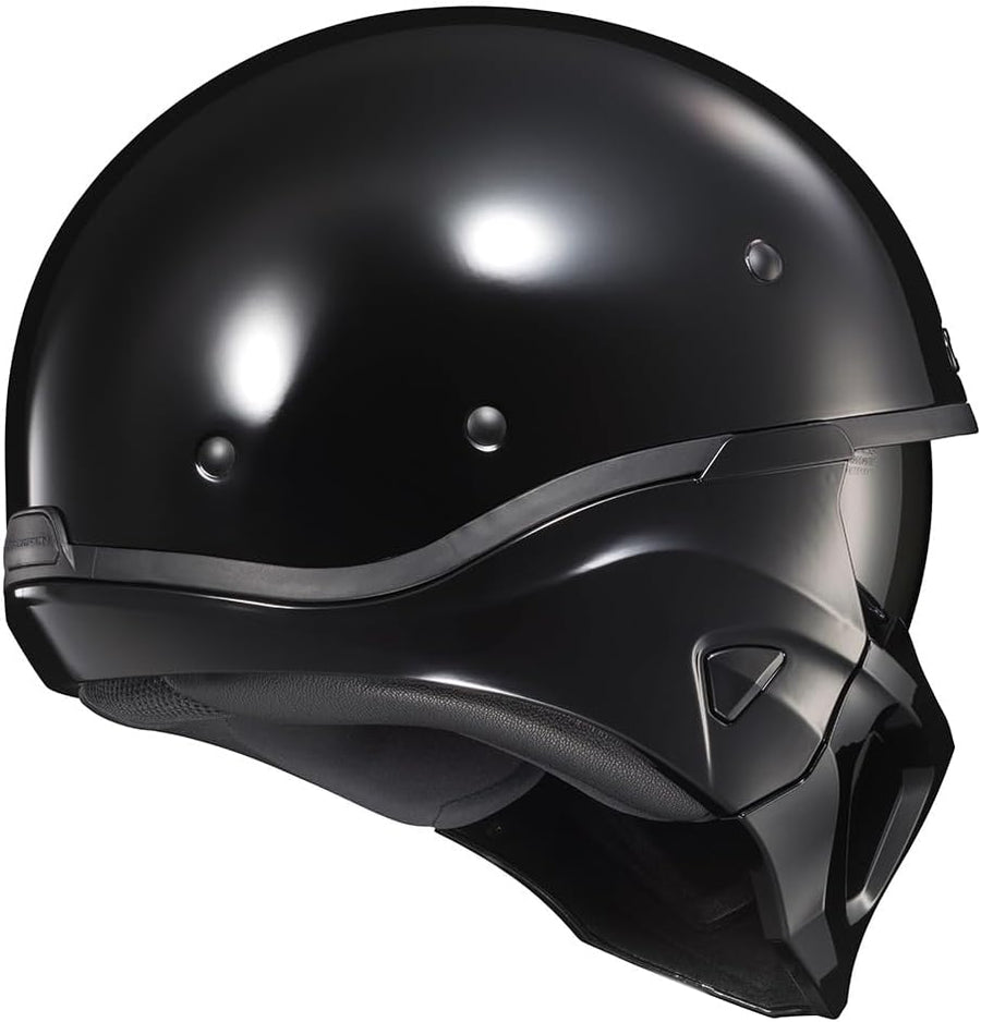 scorpion 3/4 helmet ScorpionEXO Covert 2 Open Face Full Mode Motorcycle Bluetooth Ready Speaker Pockets Interchangeable Mouth Cover DOT Approved Solid (Gloss White engineered to allow more airflow to the riders head while maintaining low noise levels Scorpion EXO-R430 Manitou Full Face