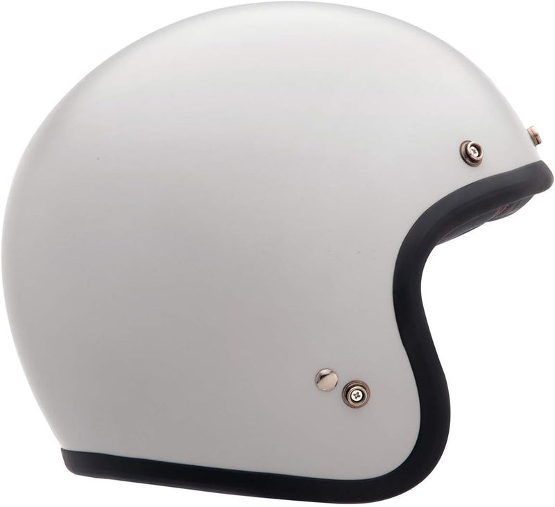 bell 500 3 4 helmet Bell Custom 500 Riding Helmet – Classic Fiberglass 3/4 Helmet with Quilted Interior & 5-Snap Visor System