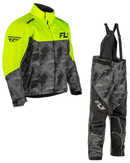 Fly Racing SNX Pro Snow Bike Jacket/Bib Combo