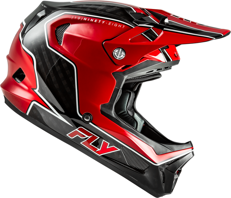 Fly Racing WERX-R Adult Carbon BMX/MTB Helmet