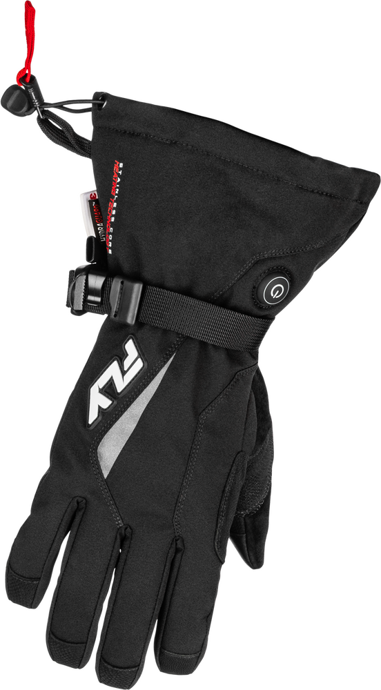 Fly Racing Title Heated Gauntlet Gloves