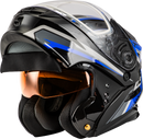 Gmax MD-01S Transistor Snow Helmet Rear LED Light (Blue/Black, Large)