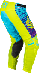 Fly Racing Kinetic Mesh Pants (Hi-Vis/Blue/Magenta, 28)