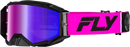 Fly Racing Zone Pro MX ATV Off-Road Riding Goggle (Pink/Black)