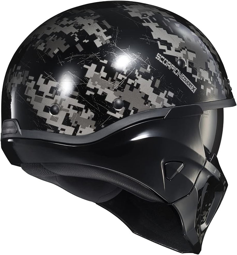 ScorpionEXO Covert X Open Face Half Shell 3/4 Helmet