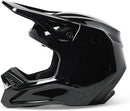 Fox Racing V1 Solid Helmet (Solid-Black, X-Small)