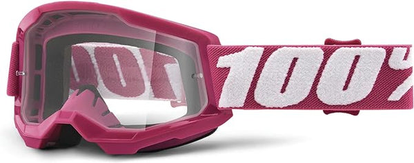 100% Strata 2 Junior Off-Road Goggle (Fletcher - Clear Lens)