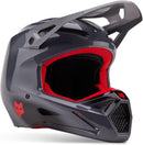 Fox Racing V1 Interfere Helmet (Grey/Red, X-Small)