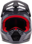 Fox Racing V1 Interfere Helmet (Grey/Red, X-Small)