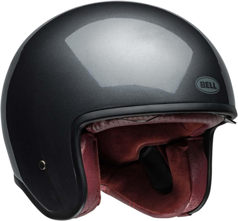 Bell TX-501 Street Helmet – Retro Open-Face Helmet with Drop-Down Sun Shield & Velocity Flow Ventilation