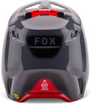 Fox Racing V1 Interfere Helmet (Grey/Red, X-Small)