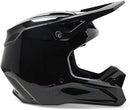 Fox Racing V1 Solid Helmet (Solid-Black, X-Small)