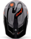 Fox Racing V1 Emotion Helmet (Steel Grey, X-Small)