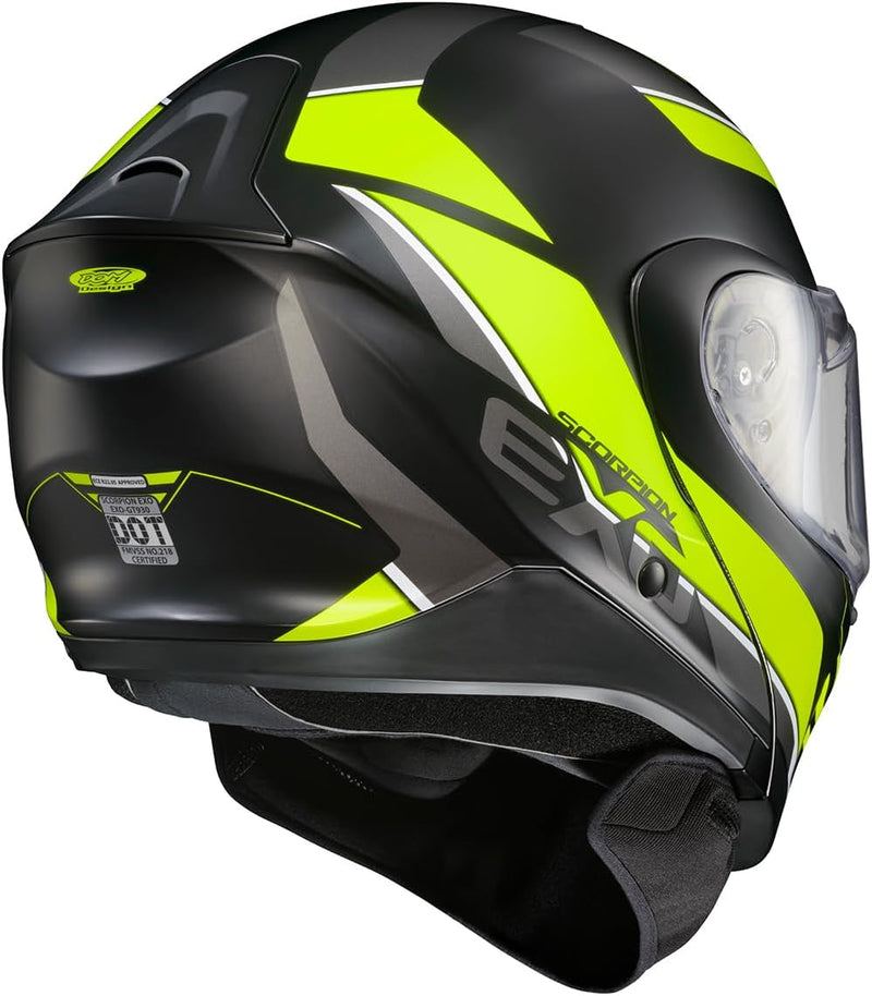 ScorpionEXO GT930 Cold Weather Adventure Modular Helmet Dual Pane Shield