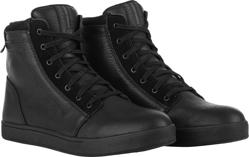 Highway 21 Axle Leather Waterproof Motorcycle Riding Shoes