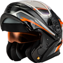 Gmax MD-01S Transistor Snow Helmet with Electric Shield and Rear LED Light