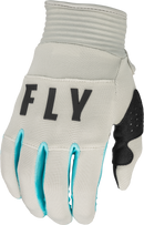 Fly Racing 2023 Adult F-16 Gloves (Light Grey/Sky Blue, XX-Large)