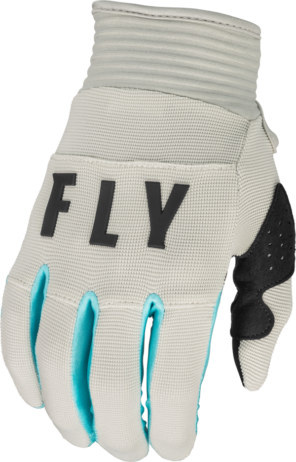 Fly Racing 2023 Adult F-16 Gloves (Light Grey/Sky Blue, XX-Large)