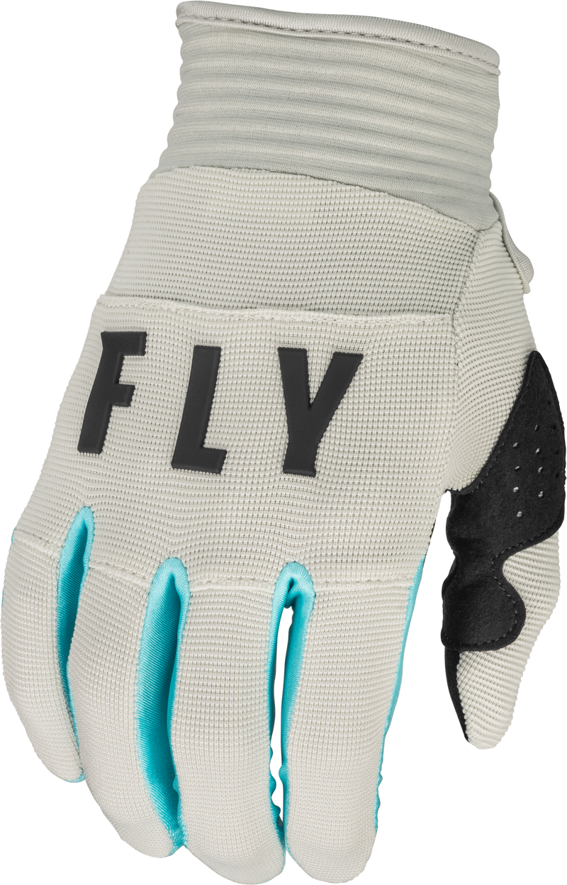Fly Racing 2023 Adult F-16 Gloves (Light Grey/Sky Blue, XX-Large)