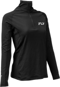 Fly Racing Women's Heavyweight Base Layer 3/4 Zip Top