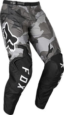 Fox Racing Youth 180 BNKR Pants (Black/White Camo, Youth 24)