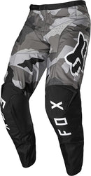 Fox Racing Youth 180 BNKR Pants (Black/White Camo, Youth 24)