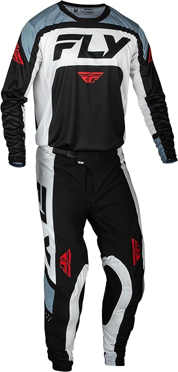 FLY Racing Lite Adult Moto Gear Set Pant and Jersey Combo