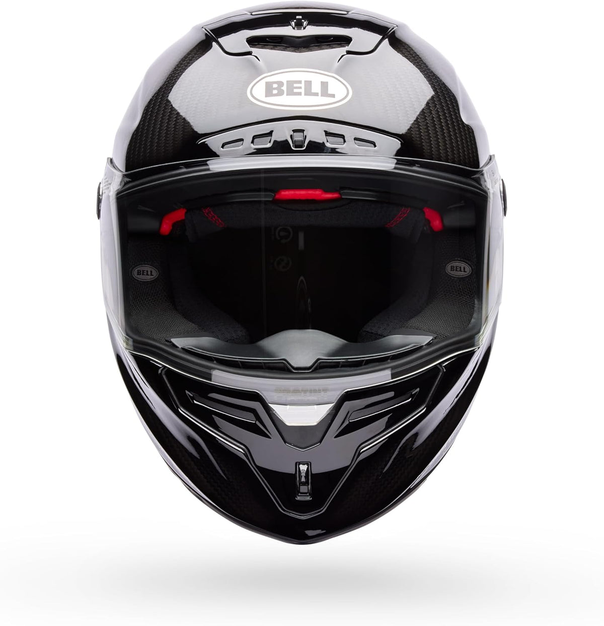 Bell Race Star DLX Street Helmet – 3K Carbon Race Helmet with Flex Liner & ProTint Shield