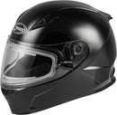 Gmax FF-49S Full Face Snow Helmet with Electric Shield (Black, 3X-Large)