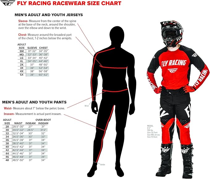 Fly Racing F-16 Men's Moto Gear Set - Pant and Jersey Combo