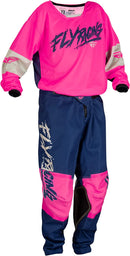 FLY Racing 2023 Youth Kinetic Khaos Moto Gear Set - Pant and Jersey Combo