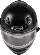 Gmax FF-49S Full Face Snow Helmet with Electric Shield (Black, 3X-Large)