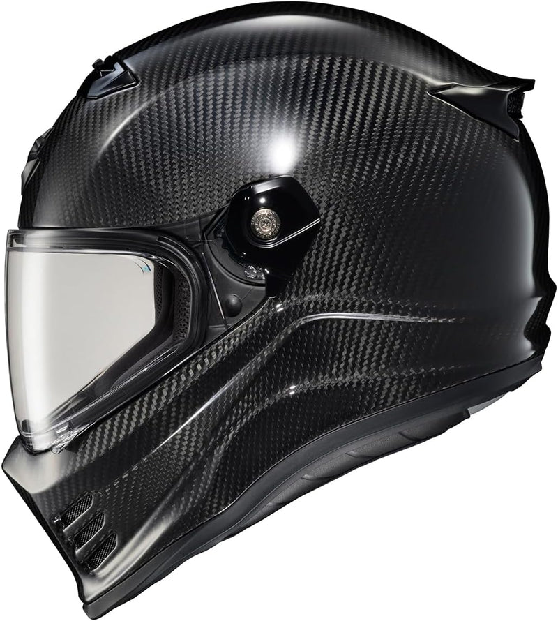 carbon fiber open face motorcycle helmets ScorpionEXO Covert FX Carbon Fiber Full Face Helmet
