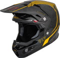 Fly Racing 2023 Adult Formula Carbon Tracer Helmet (Gold/Black, X-Small)