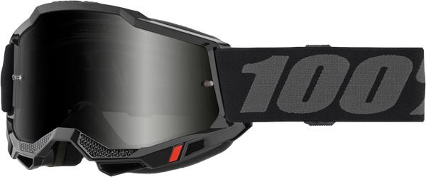 100% Accuri 2 Sand Off Road Goggle (Black - Smoke Lens)