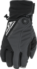 Fly Racing Adult Title Heated Gloves (Black/Grey, 4X-Large)