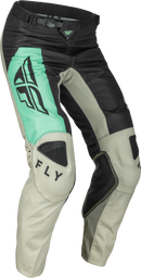 Fly Racing Kinetic Jet Pants (Black/Mint/Grey, 28)