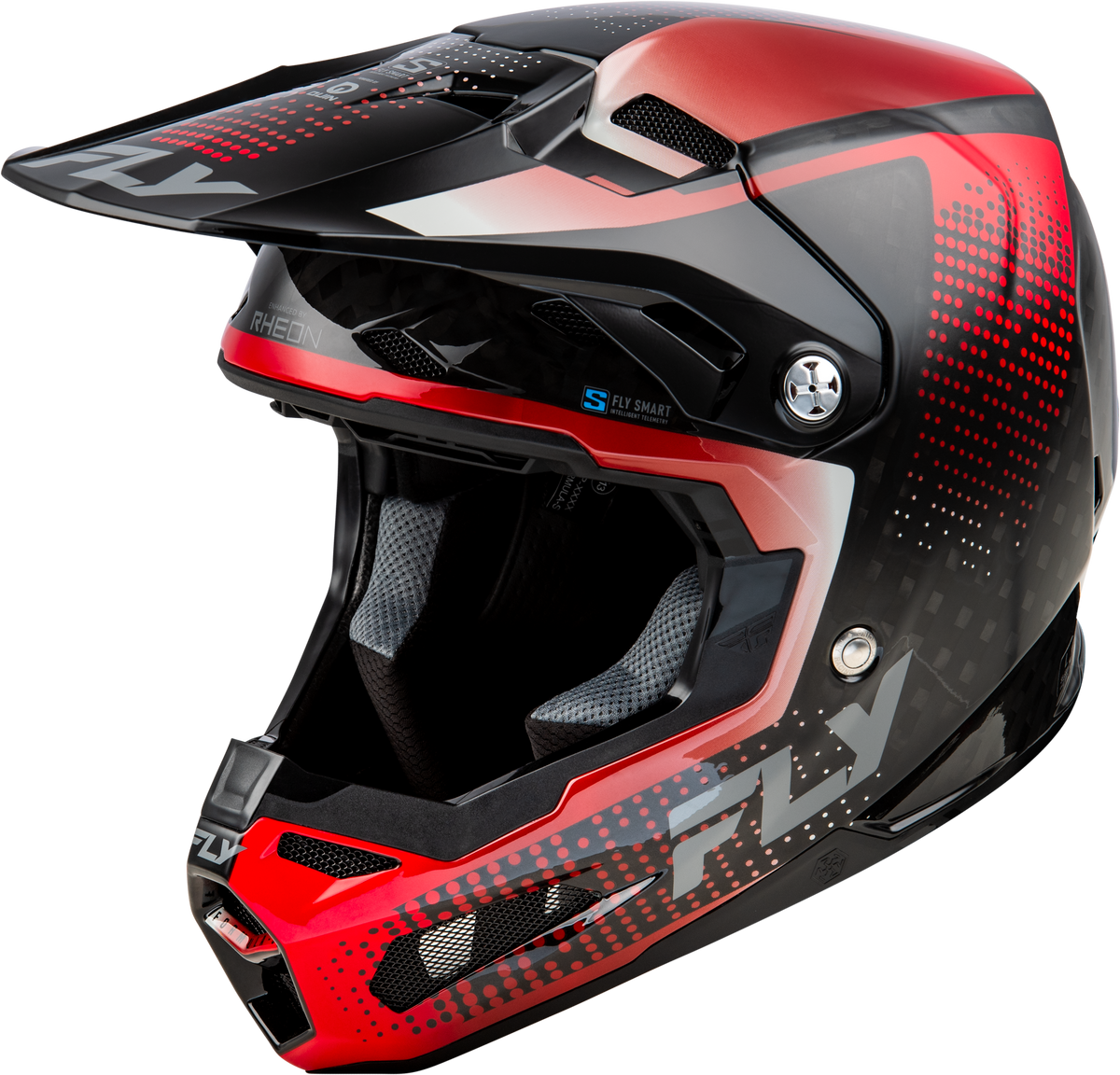 Fly Racing Adult Formula S Carbon Protocol MX ATV Off-Road Riding Helm