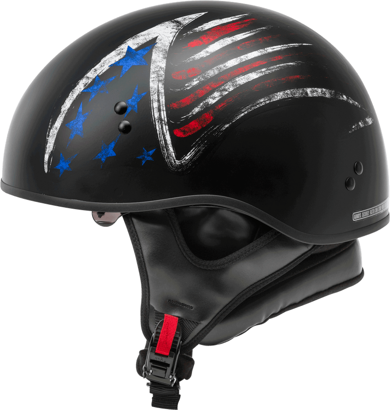 GMAX HH-65 Naked Motorcycle Street Half Helmet