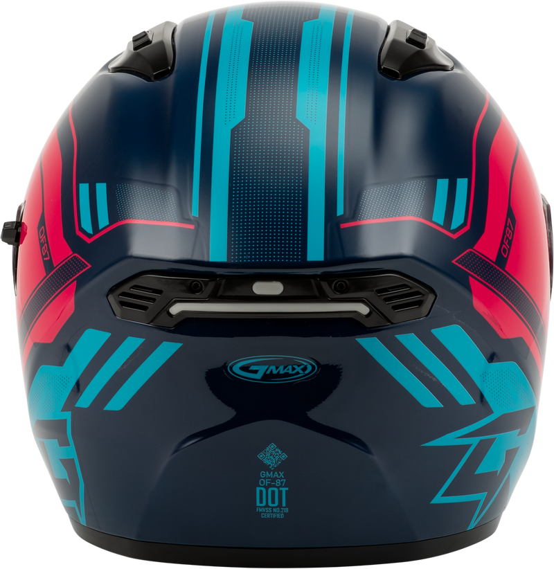 Gmax OF-87 Duke Open Face Helmet with Rear LED Light