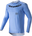 Alpinestars Supertech Dade Light Blue Men's  Motocross Jersey (X-Large)
