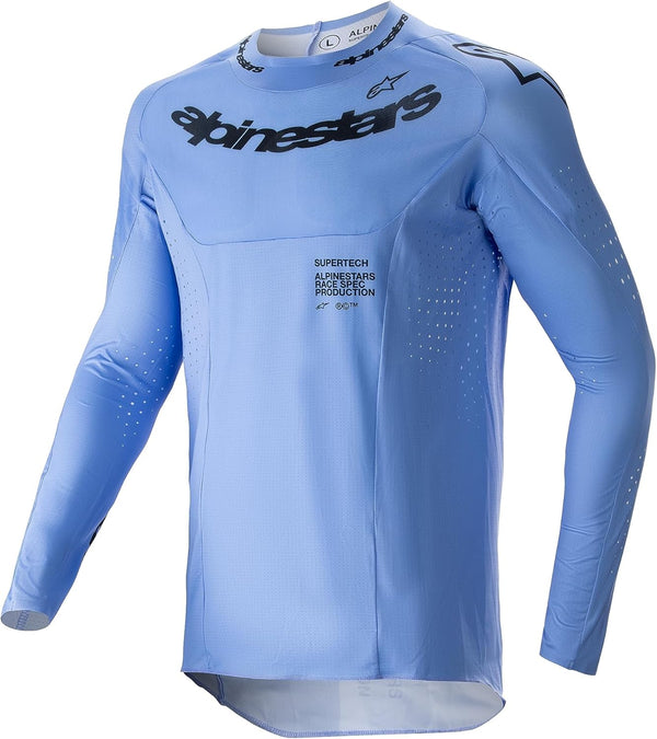 Alpinestars Supertech Dade Light Blue Men's  Motocross Jersey