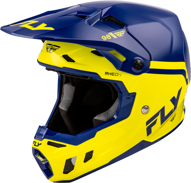 Fly Racing Adult Formula CC Objective MX ATV Off-Road Riding Helmet, DOT/FMVSS 218 Approved