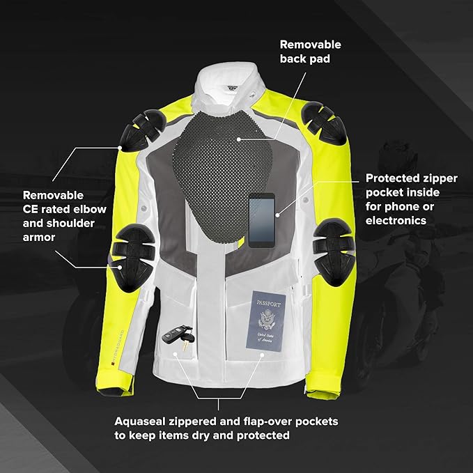 Fly Racing Butane Jacket (Black/White/Red, Medium)