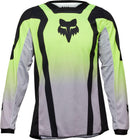 Fox Racing Youth 180 Lean Jersey (Fluorescent Yellow, Youth Large)