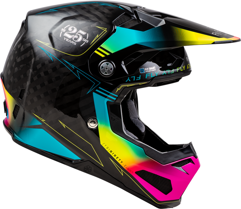 Fly Racing Youth Forumula S Carbon MX ATV Off-Road Motocross Helmet